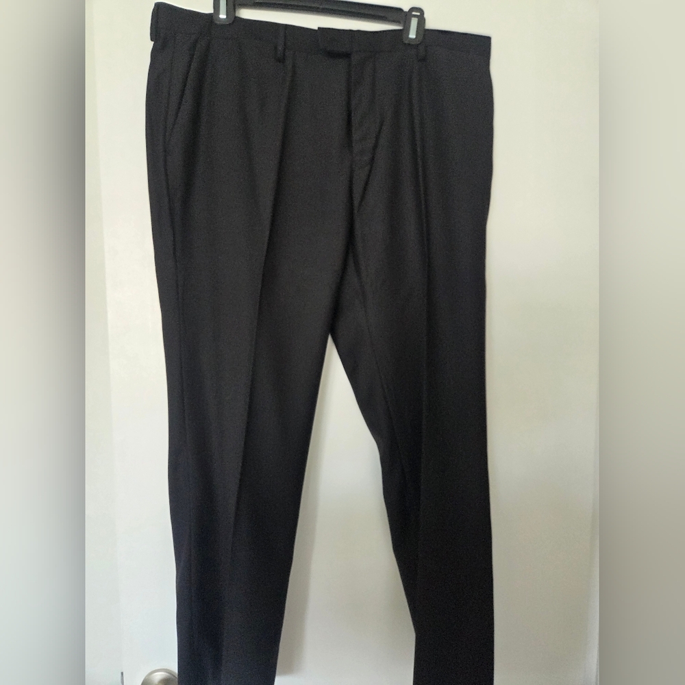 Black Dress Pants Alberto Cardinali Size 36/30 - Picture 6 of 8